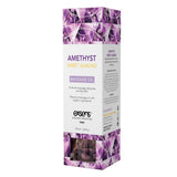 Ulei de masaj organic Exsens Amethyst Sweet Almond certificat BIO - imbogatit cu esente de ametist pentru relaxare si bunastare - transparent, 100 ml