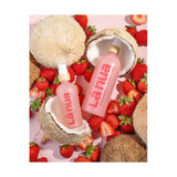 Lubrifiant comestibil pe baza de apa La Nua Strawberry Coconut cu aroma de capsuni si nuca de cocos, ingrediente curate si eficiente, de lunga durata, sigur pentru jucarii, non-lipicios si hipoalergenic, lux pur si sustenabil pentru planeta noastra