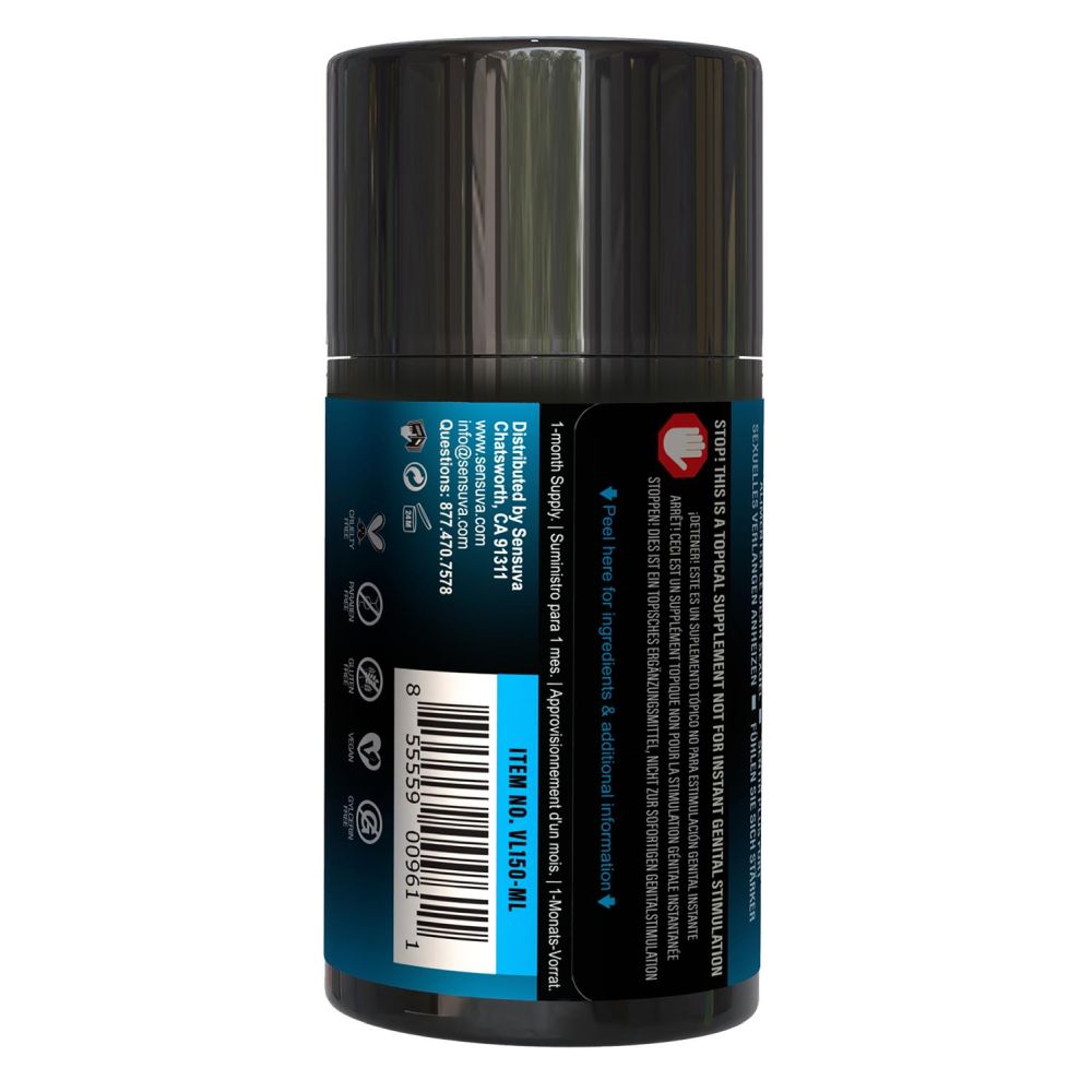 Gel Sensuva ON Sex Drive 50 ml - pentru a stimula dorinta sexuala si nivelul de testosteron - Tehnologie transdermica - Ajuta la reducerea grasimii corporale