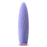 Vibrator Mini NS Novelties Revel Kismet  11.8 cm - silicon moale lila - reincarcabil - 8 Functii - compatibil cu toti lubrifiantii