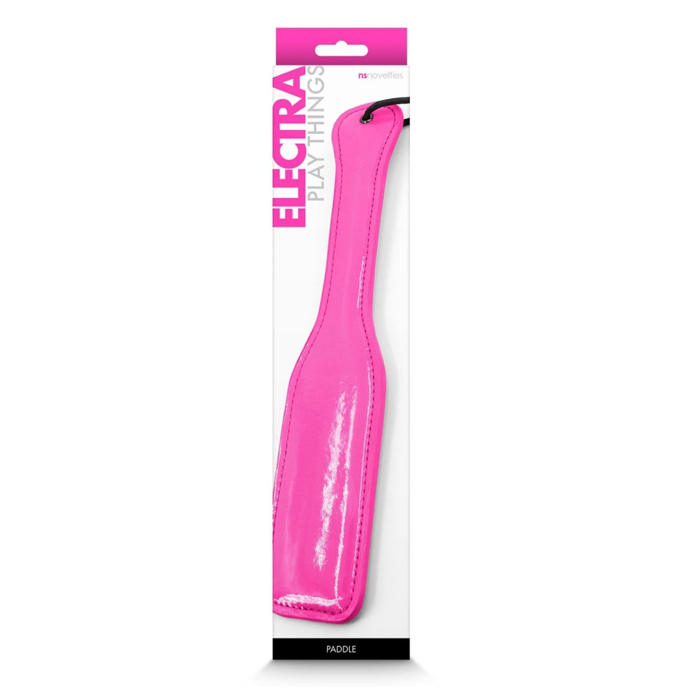 Bondage Paddle BDSM Fetis din piele sintetica cu captuseala neopren, 47 cm - Accesoriu ideal pentru jocuri erotice si supunere
