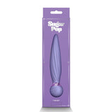 Vibrator NS Novelties Sugar Pop Twist 16 cm - silicon moale lila - reincarcabil - ax cu rotatie - 7 Functii - compatibil cu toti lubrifiantii - rezistent la apa IPX7