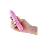 Vibrator Rumbling NS Novelties Desire Destiny Azalea, Roz, 3 Moduri Viteza, 7 Moduri Vibratii, 14.5 cm