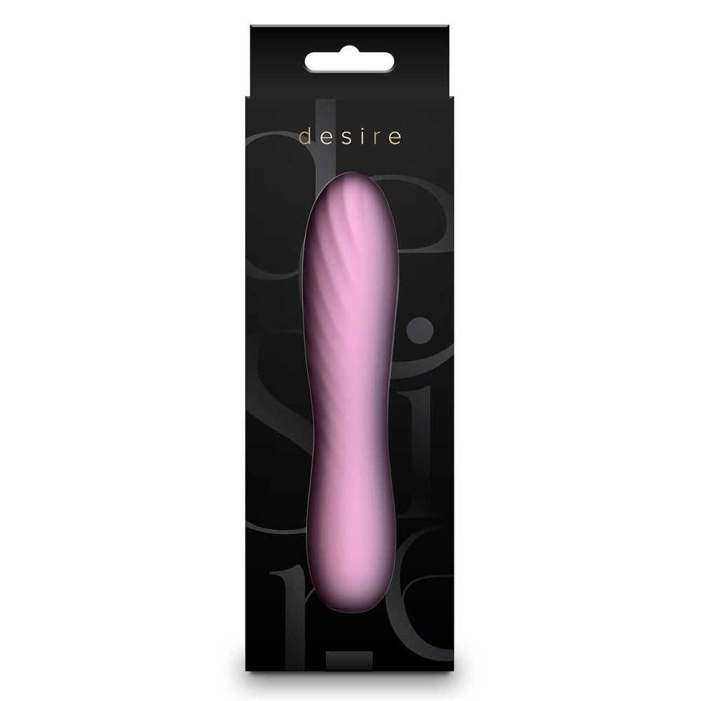 Vibrator Rumbling NS Novelties Desire Destiny Azalea, Roz, 3 Moduri Viteza, 7 Moduri Vibratii, 14.5 cm