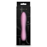 Vibrator Rumbling NS Novelties Desire Destiny Azalea, Roz, 3 Moduri Viteza, 7 Moduri Vibratii, 14.5 cm