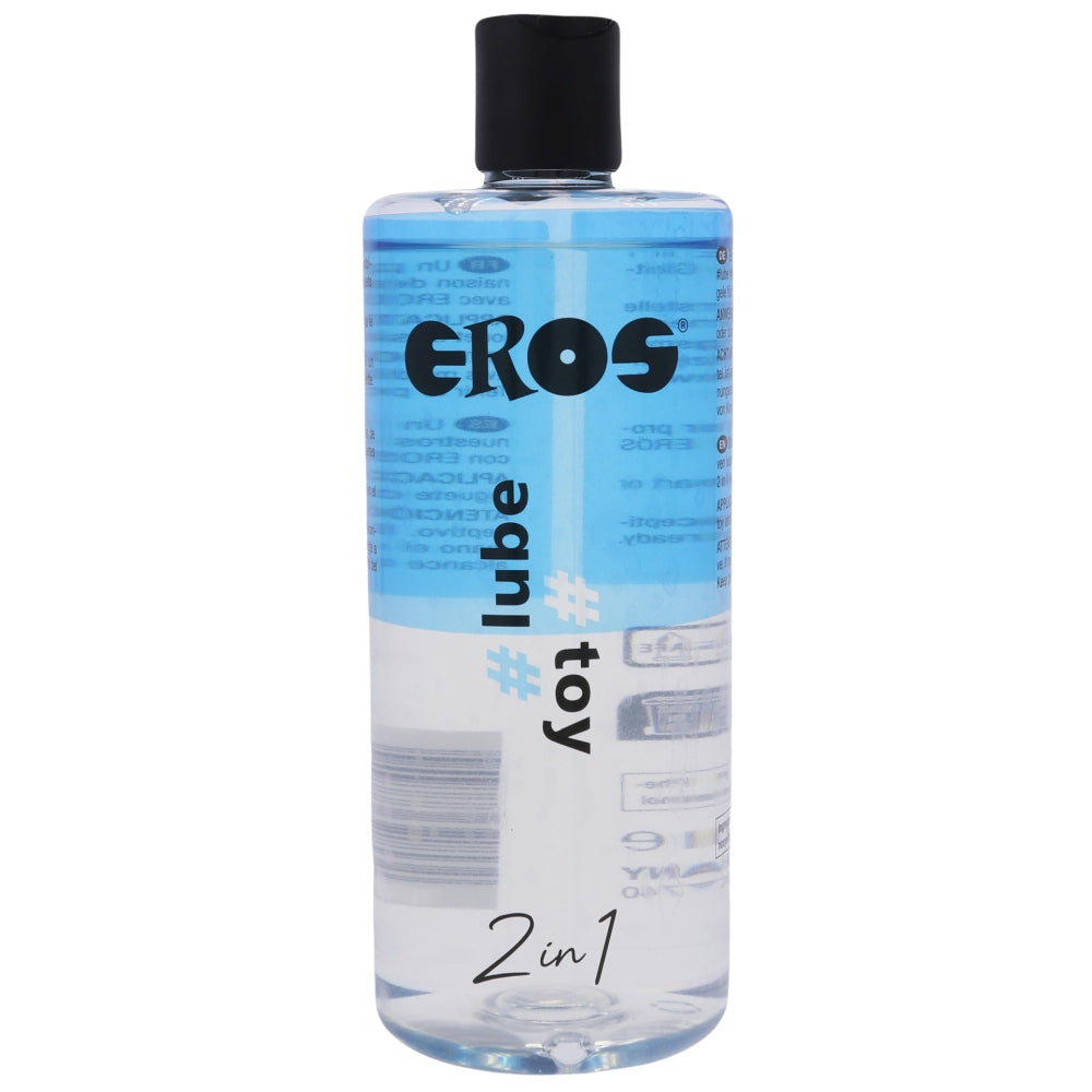 Lubrifiant 2-in-1 pentru jucarii si momente intime - EROS 2in1 #lube #toy 500ml - lubrifiant pe baza de apa