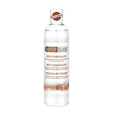 Lubrifiant cu Gust Hot Chocolate Waterglide 300 ml - Lubrifiant pe baza de apa cu aroma de ciocolata calda - Fara culoare - Compatibil cu prezervativele din latex - Vegan si sigur pentru piele