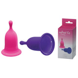 Cupe pentru Menstruatie My Period-Cup 2 Bucati - cupa menstruala reutilizabila si ecologica - disponibila in 2 maribi - fabricata din silicon fara ftalati, latex, coloranti sau parfumuri