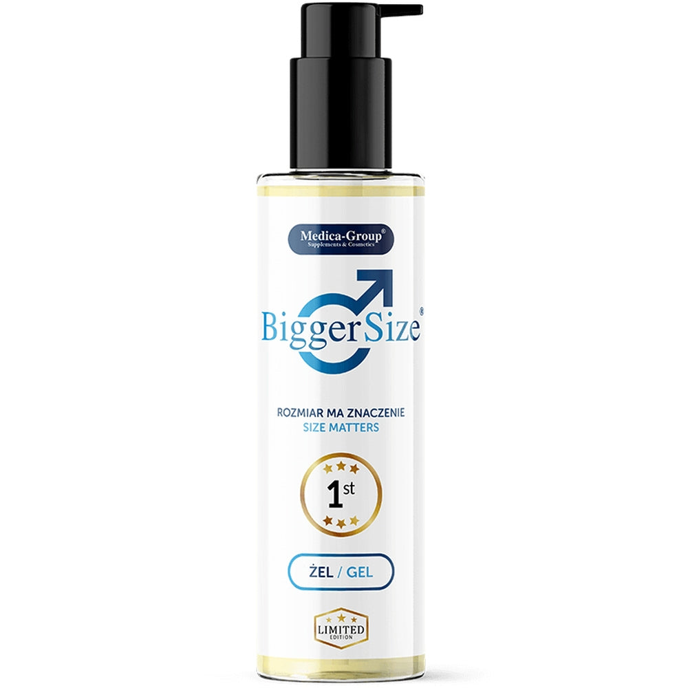 Gel Marire Penis Medica-Group BiggerSize 15 ml - Produs pentru Barbati cu ingrediente naturale - ajuta la cresterea performantei, sustine vitalitatea masculina