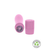 Vibrator Clasic VEGAN Bullet, Roz, 17 cm, Multi Viteze de Vibratii