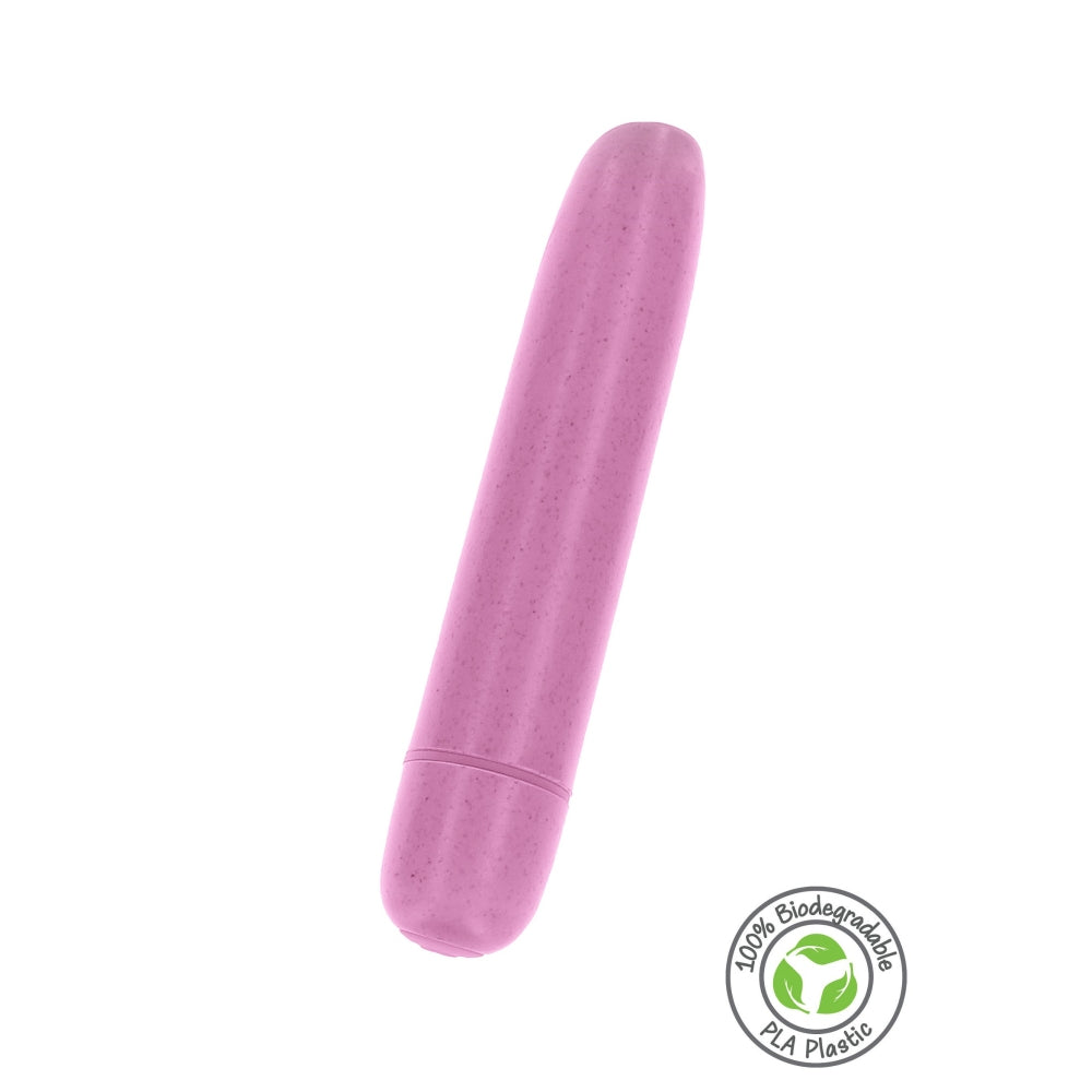 Vibrator Clasic Bio Bullet, Roz, 4 Moduri Vibratii, 3 Moduri Viteza, 9.5 cm
