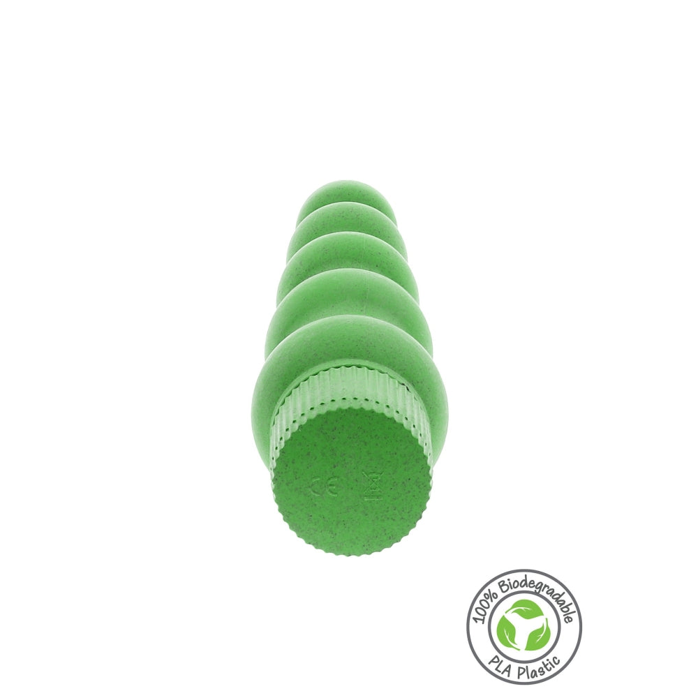 Vibrator Clasic ECO Biodegradabil, Verde, 18.5 cm
