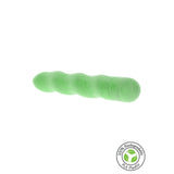 Vibrator Vegan Clasic Organic Wave, Verde, 18 cm