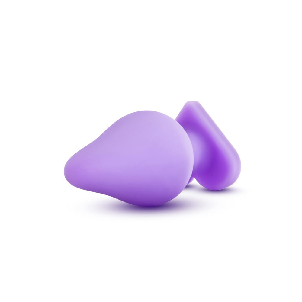 Dop Anal Blush Novelties Play with me Naughty Candy Heart Do me Now Butt Plug, Medium, Mov