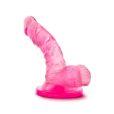 Dildo Realist Blush Novelties Naturally Yours Mini Cock 12 cm cu Baza cu Ventuza, Compatibil cu Ham, Jucarie Sexuala pentru Femei – Roz