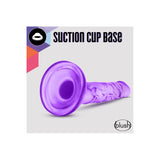 Dildo Realist Blush Novelties Naturally Yours Mini Cock 12,7 cm cu Baza cu Ventuza, Compatibil cu Ham, Jucarie Sexuala pentru Femei – Mov