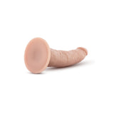 Blush Novelties, Dr Skin, Dildo Realist 19cm Lungime Mare - 3.8 cm Grosime Extra - Ventuza Puternica Compatibil Ham StrapOn pentru Joc Fara Maini - Jucarie Sex pentru Femei Barbati, Sigura pentru Corp, Culoarea Pielii