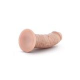 Blush Novelties, Dr Skin, Dildo Realist 20cm Lungime Mare - 5cm Grosime Extra - Ventuza Puternica Compatibil Ham StrapOn pentru Joc Fara Maini - Jucarie Sex pentru Femei Barbati, Sigura pentru Corp, Culoarea Pielii