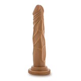 Dildo Realist Blush Novelties Dr. Skin 19cm cu Baza cu Ventuza Puternica, Mocha