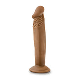 Blush Novelties Dr. Skin Plus, Dildo Realist Posabil 16.5 cm, Baza cu Ventuza pentru Joc Fara Maini si Compatibil cu Ham, Jucarie Sexuala Flexibila si cu Densitate Tripla pentru El si Ea, Mocha