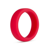 Blush Novelties Performance Inel Penis Silicon GoPro - 3.8 cm Latime - Moale, Pliabil pentru Fixare Sigura - Design Plat care Nu Se Ruleaza - Suprafata UltraSilk Matasoasa care Nu Ciupeste - Jucarie Sexuala, Rosu