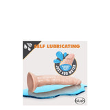 Dildo Realist Autolubrifiant Blush Novelties Dr. Skin Glide 19 cm cu Baza cu Ventuza, Compatibil cu Hamuri, Sigur pentru Corp, cu Testicule, Jucarie Sexuala pentru Ea, El si Cupluri – Culoarea Pielii