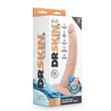 Dildo Realist Autolubrifiant Blush Novelties Dr. Skin Glide 19 cm cu Baza cu Ventuza, Compatibil cu Hamuri, Sigur pentru Corp, cu Testicule, Jucarie Sexuala pentru Ea, El si Cupluri – Culoarea Pielii