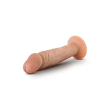 Blush Novelties Dr. Skin Plus - Dildo Realist 16.5 cm Pozabil - Baza cu Ventuza pentru Utilizare Hands-Free si Compatibil cu Ham - Jucarie Sexuala Flexibila cu Tripla Densitate pentru El Ea si Cupluri, Culoarea Pielii
