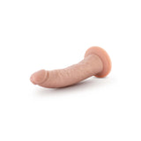 Blush Novelties Dr. Skin Plus - Dildo Realist 19 cm Pozabil - Baza cu Ventuza pentru Utilizare Hands-Free si Compatibil cu Ham - Jucarie Sexuala Flexibila cu Tripla Densitate pentru El Ea si Cupluri, Culoarea Pielii