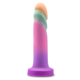 Dildo Artizanal 19 cm Blush Avant Sunrise Gaze – Fabricat Manual din Silicon Lichid Purio cu Finisaj Satinat UltraSilk – Baza cu Ventuza si Compatibil cu Hamuri – Culoare Sherbet