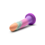 Dildo Artizanal 19 cm Blush Avant Sunrise Gaze – Fabricat Manual din Silicon Lichid Purio cu Finisaj Satinat UltraSilk – Baza cu Ventuza si Compatibil cu Hamuri – Culoare Sherbet