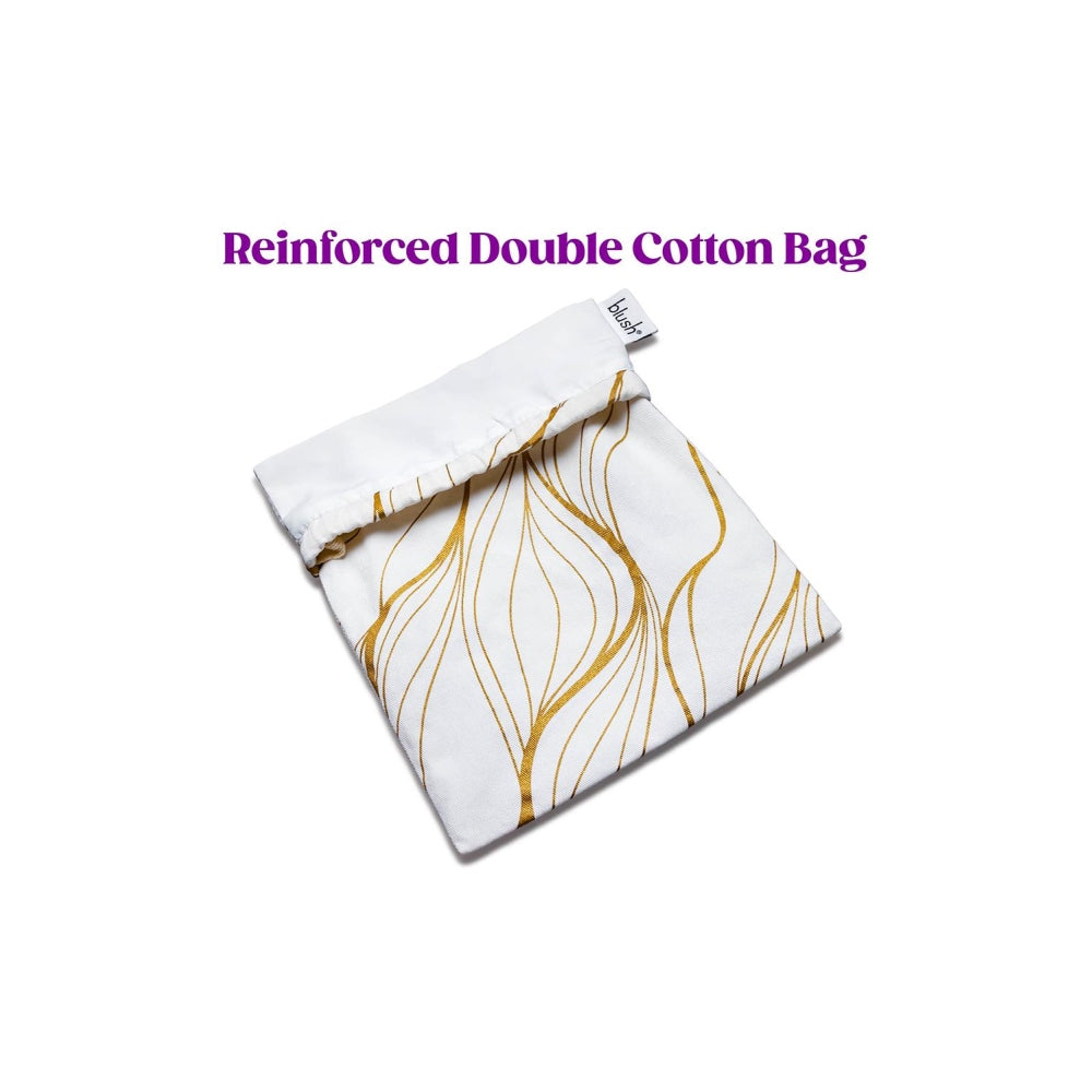 Sac din bumbac pentru jucarii Blush The Collection Embrace