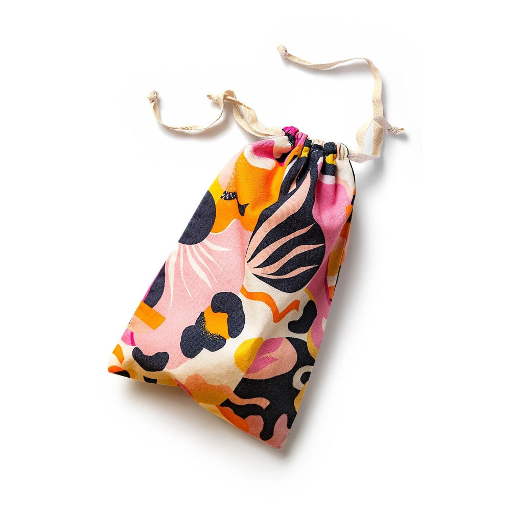 Sac din bumbac pentru jucarii Blush The Collection Burst
