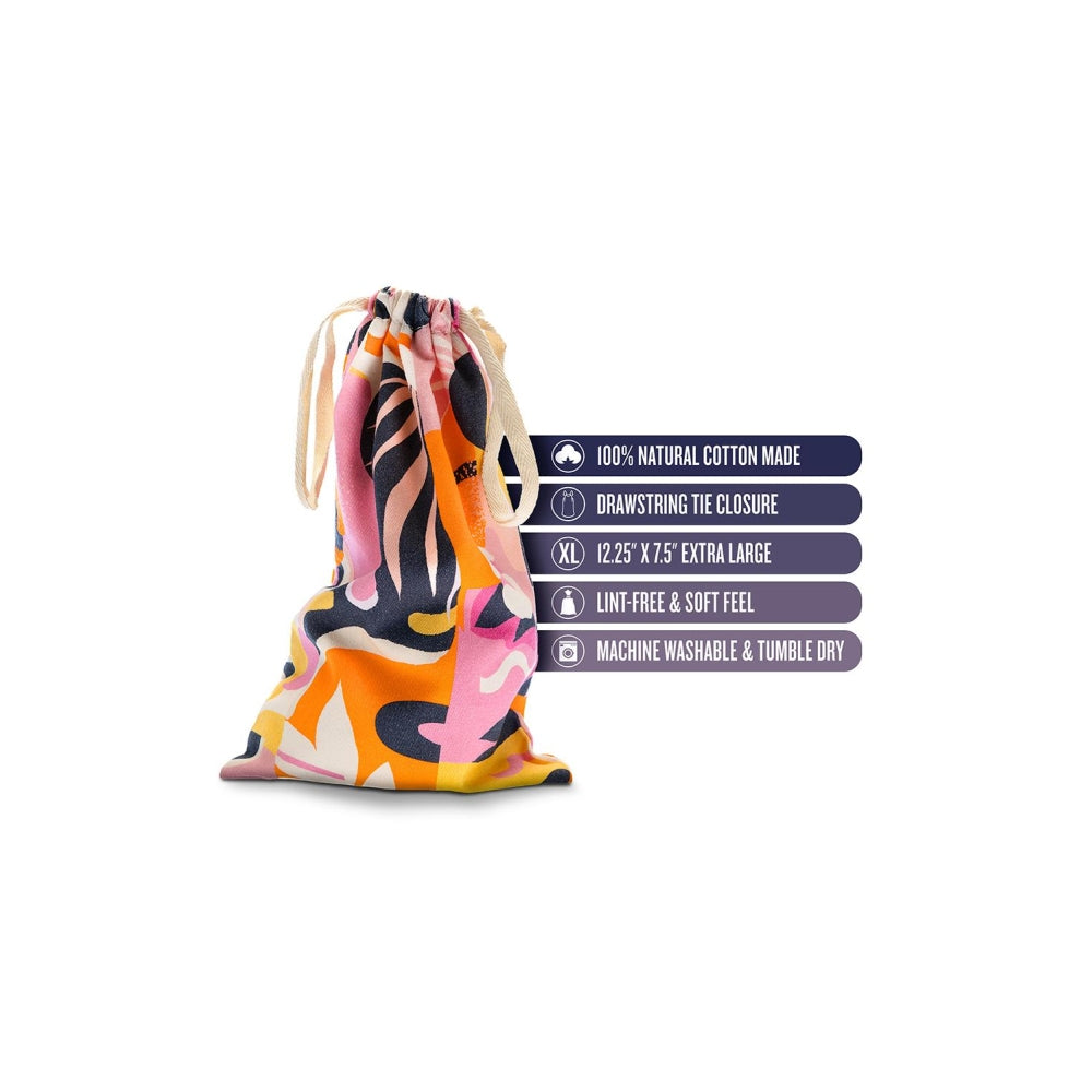 Sac din bumbac pentru jucarii Blush The Collection Burst