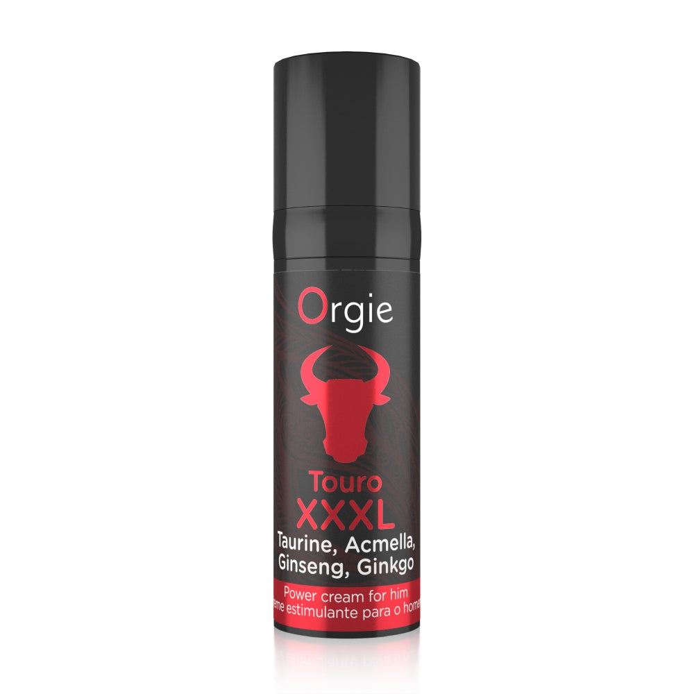 Crema pentru Erectii Orgie Touro XXXL Power Cream 15 ml - cu efect de intarire imediata a penisului - efectii mai rigide si senzatia de marire a penisului - creste placerea pentru barbati