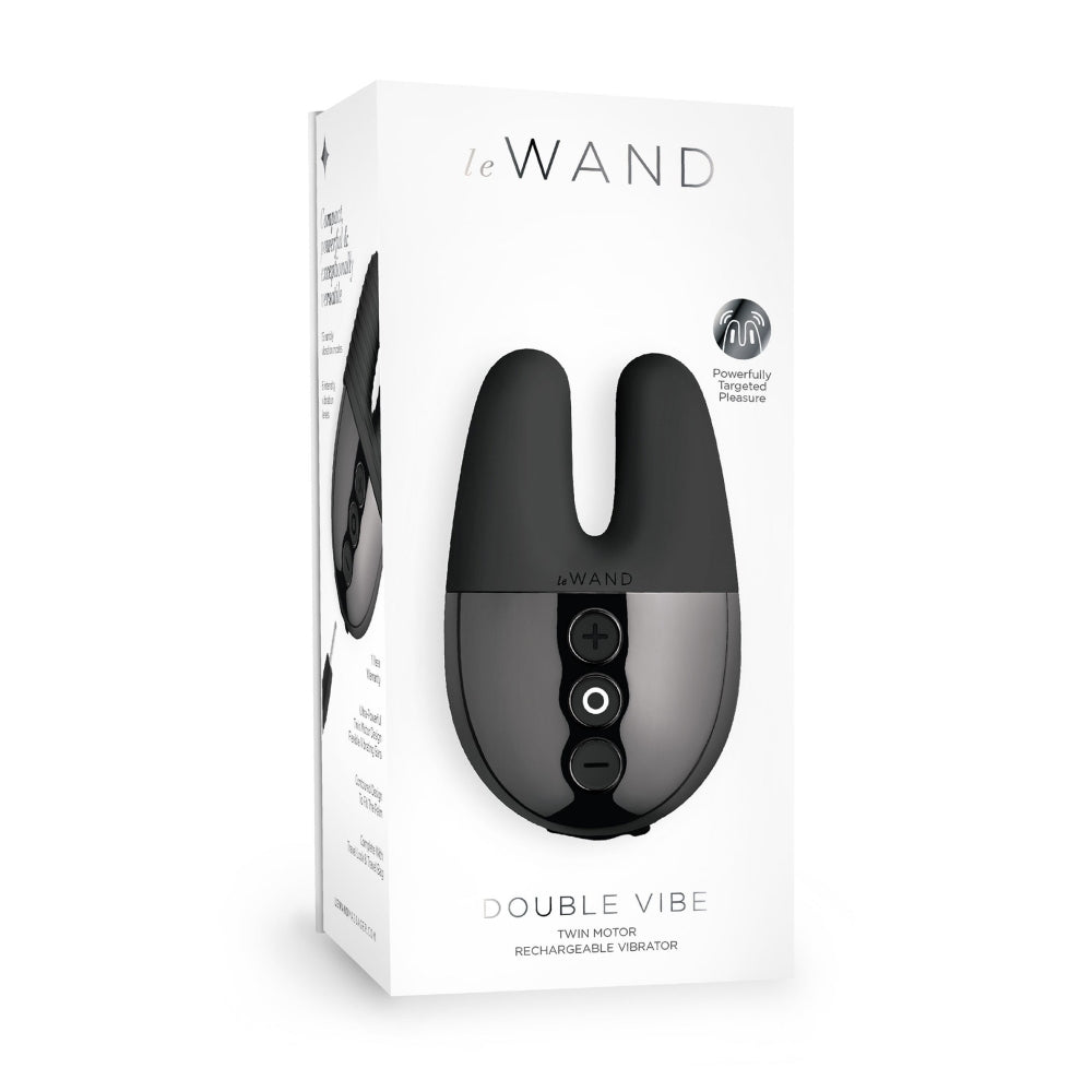 Vibrator Luxury  SMART Multifunctional Double Vibe, Negru, 15 Moduri Vibratii, 6 Moduri Viteza