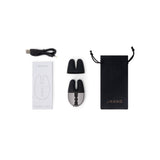 Vibrator Luxury  SMART Multifunctional Double Vibe, Negru, 15 Moduri Vibratii, 6 Moduri Viteza