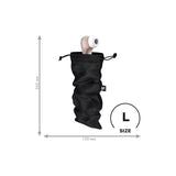 Sac pentru jucarii Satysfier Treasure Bag Large, Negru