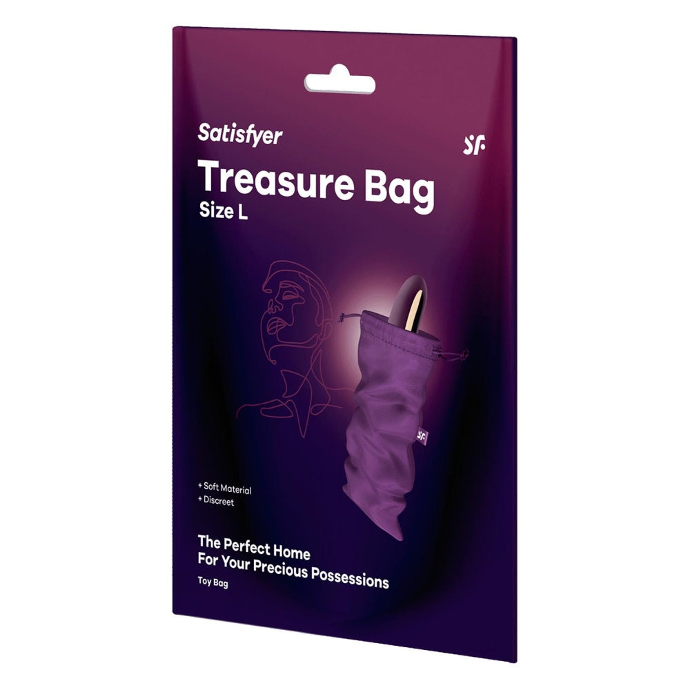 Sac pentru jucarii Satysfier Treasure Bag Large, Mov