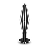 Dop Anal din Metal Playhouse Steel Massive Butt Plug - 15 cm, 657 g - compatibil cu orice lubrifiant - material durabil, investitie de lunga durata - ideal pentru experti in jocurile anale