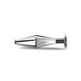 Dop Anal din Metal Playhouse Steel Massive Butt Plug - 15 cm, 657 g - compatibil cu orice lubrifiant - material durabil, investitie de lunga durata - ideal pentru experti in jocurile anale