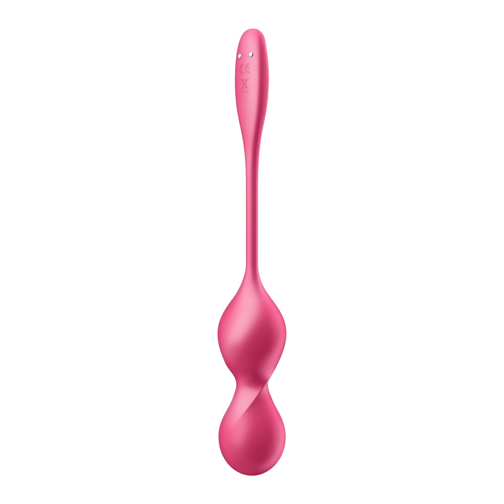 Bile Kegel Vibratoare Satisfyer Love Birds 1, 78g, Antrenament Pelvian, Stimulare G-Spot, 12 Setari Vibratii, Silicon Delicat, Reincarcabil, Control prin Aplicatia Connect