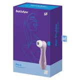 Satisfyer Pro 2 Vibrator Clitoris | Stimulare Clitoris cu Unde de Presiune | Vibrator Air Pulse | Rezistent la Apa IPX7 | Baterie Reincarcabila | Silicon Prietenos cu Pielea Mov