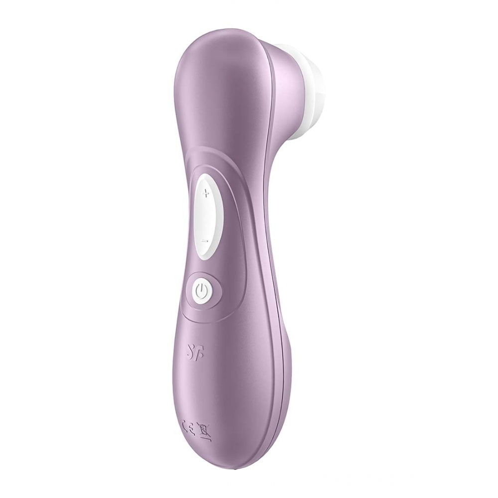 Satisfyer Pro 2 Vibrator Clitoris | Stimulare Clitoris cu Unde de Presiune | Vibrator Air Pulse | Rezistent la Apa IPX7 | Baterie Reincarcabila | Silicon Prietenos cu Pielea Mov