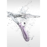 Satisfyer Pro 2 Vibrator Clitoris | Stimulare Clitoris cu Unde de Presiune | Vibrator Air Pulse | Rezistent la Apa IPX7 | Baterie Reincarcabila | Silicon Prietenos cu Pielea Mov