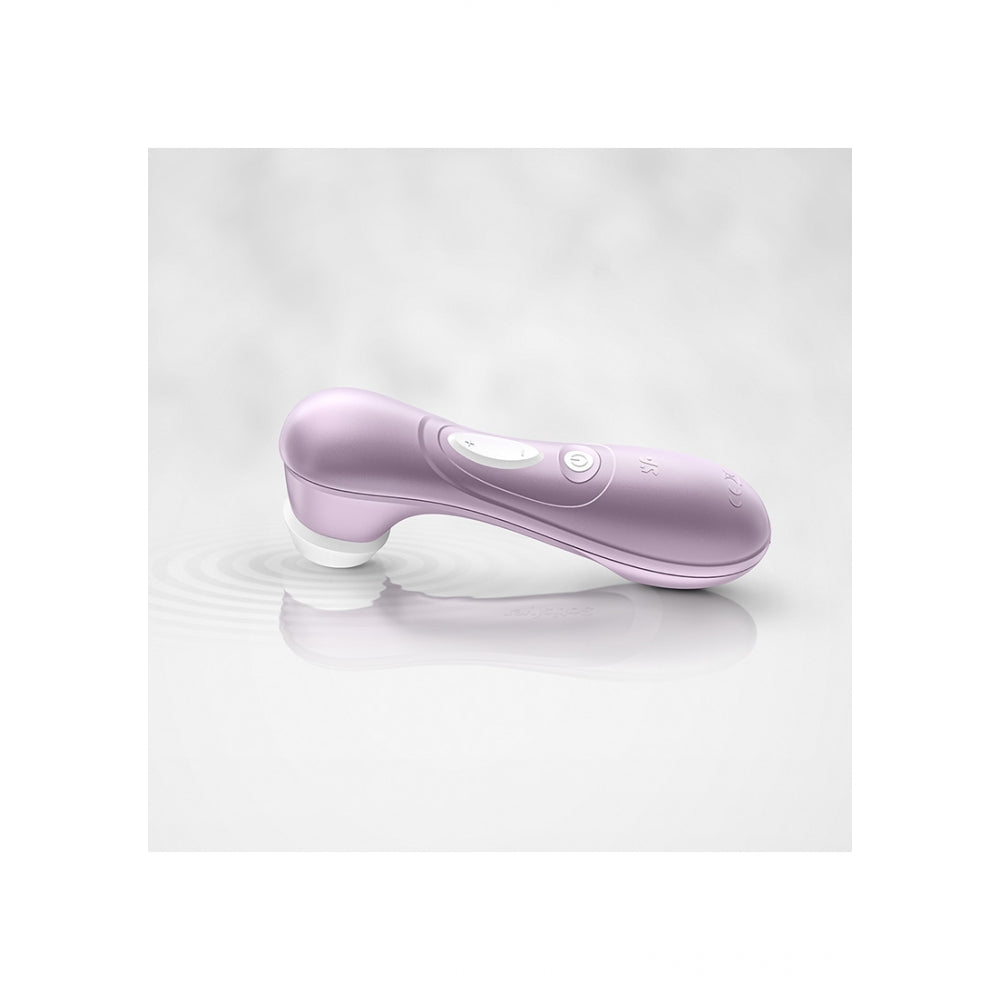 Satisfyer Pro 2 Vibrator Clitoris | Stimulare Clitoris cu Unde de Presiune | Vibrator Air Pulse | Rezistent la Apa IPX7 | Baterie Reincarcabila | Silicon Prietenos cu Pielea Mov