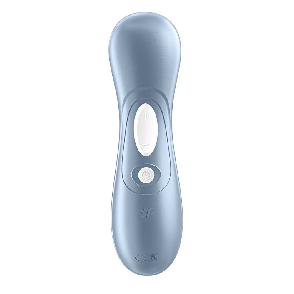 Satisfyer Pro 2 Vibrator Clitoris | Stimulare Clitoris cu Unde de Presiune | Vibrator Air Pulse | Rezistent la Apa IPX7 | Baterie Reincarcabila | Silicon Prietenos cu Pielea Azur