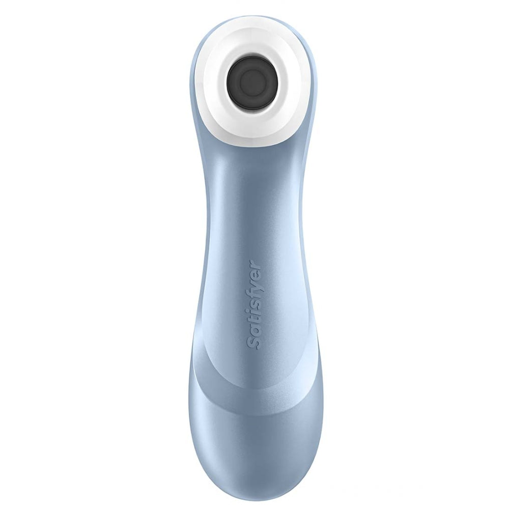 Satisfyer Pro 2 Vibrator Clitoris | Stimulare Clitoris cu Unde de Presiune | Vibrator Air Pulse | Rezistent la Apa IPX7 | Baterie Reincarcabila | Silicon Prietenos cu Pielea Azur