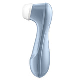 Satisfyer Pro 2 Vibrator Clitoris | Stimulare Clitoris cu Unde de Presiune | Vibrator Air Pulse | Rezistent la Apa IPX7 | Baterie Reincarcabila | Silicon Prietenos cu Pielea Azur