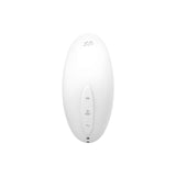 Vibrator Satisfyer Vulva Lover 2 Alb - stimulator dublu cu tehnologie Air Pulse, design cu forma curbata - 11 Moduri Pulsatii, 10 Moduri Vibratii - reincarcabil, rezistent la apa IPX7
